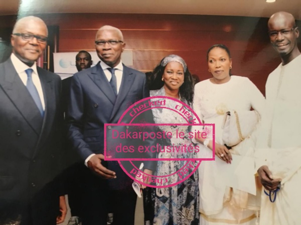 Arrêt sur image ! Feu Ousmane Tanor Dieng pose avec son ami PYM, son épouse, Me Dior Diagne ...