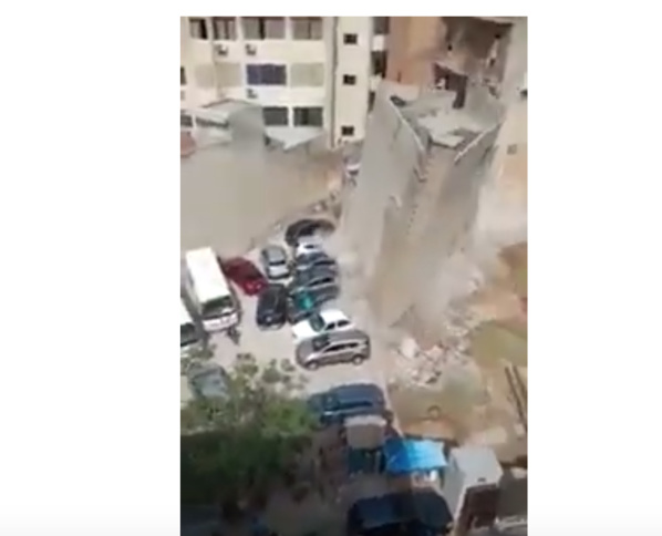 Effondrement De Bâtiment à Dakar plateau