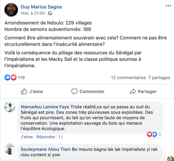 Guy Marius Sagna placé en garde à vue: Ce qui lui est reproché
