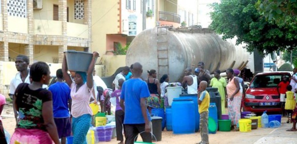 L’eau manque encore à Dakar