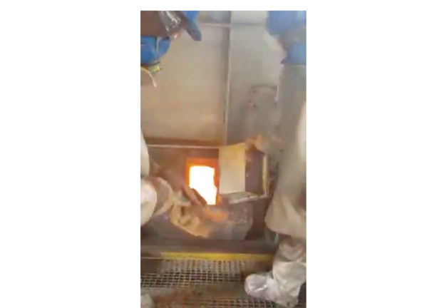 Video exclusive (La drogue dure saisie par la Douane incinérée) Video exclusive (La drogue dure saisie par la Douane incinérée)