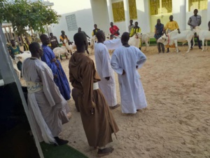 TABASKI- Serigne Moussa Nawel  offre  28 béliers au khalif général des mourides