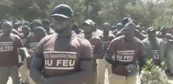 Sit-in devant le domicile de Macky Sall : 20 "marrons du feu" interpellés Sit-in devant le domicile de Macky Sall : 20 "marrons du feu" interpellés