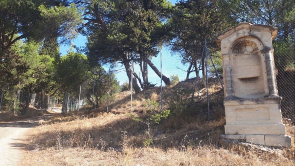 Les corps ont été retrouvés vers la montée du Calvaire, à Beaucaire, vers 22h, 3 août