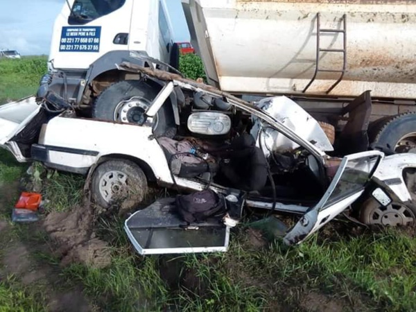 Violente collision entre un camion et un « 7 places » : 6 morts, 2 blessés…