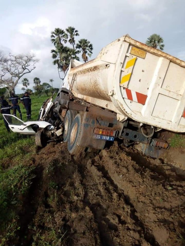 Violente collision entre un camion et un « 7 places » : 6 morts, 2 blessés…
