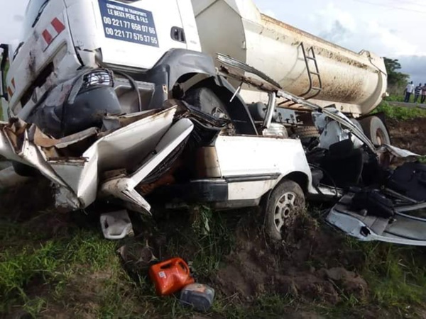 Violente collision entre un camion et un « 7 places » : 6 morts, 2 blessés…
