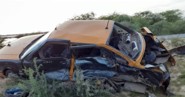 Terrible accident à Gandiol : Les premières images prises après la collision