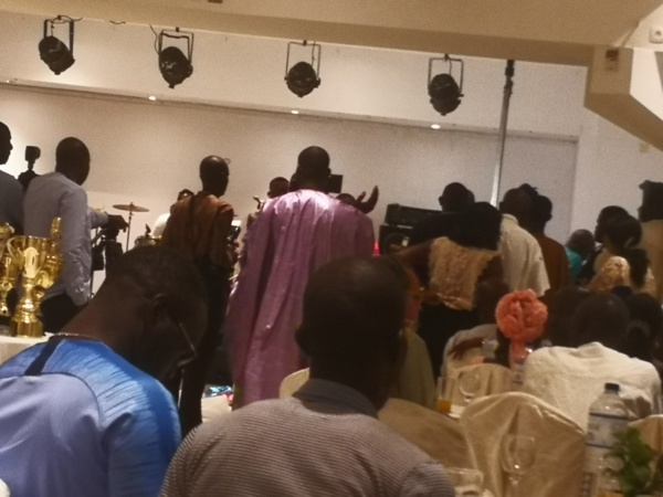 "Guest star" de la soirée de gala de son "poulain" Oumar Bao, le responsable politique de l'APR,Mamour Diallo lui ravit la vedette