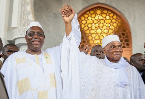 Comment Serigne Mountakha Mbacké a réussi à réconcilier Me Wade et Macky Sall Comment Serigne Mountakha Mbacké a réussi à réconcilier Me Wade et Macky Sall