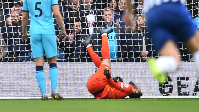 Le gardien des Bleus Hugo Lloris gravement blessé avec Tottenham Le gardien des Bleus Hugo Lloris gravement blessé avec Tottenham