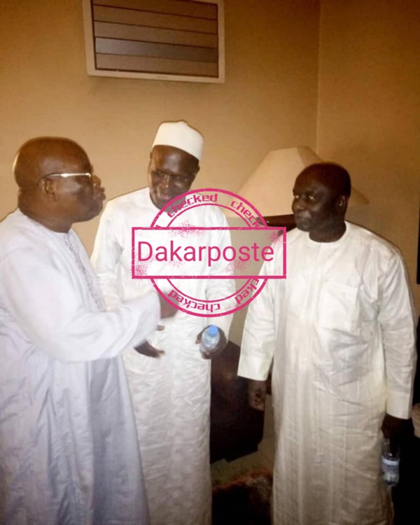 Khalifa Sall et Idissa Seck se sont rencontrés ce samedi (Images) Khalifa Sall et Idissa Seck se sont rencontrés ce samedi (Images)