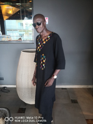 Arrêt sur image- L'illustre confrère Johnson mbengue en "mode Magal de Touba"