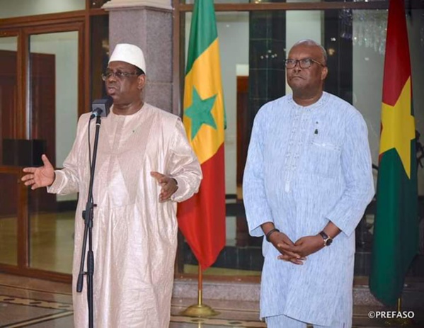 ​Attaque terroriste sur l’axe Ougarou-Boungou :  - Macky SALL solidaire au peuple burkinabè; - Il exprime la compassion de ses pairs de la CEDEAO