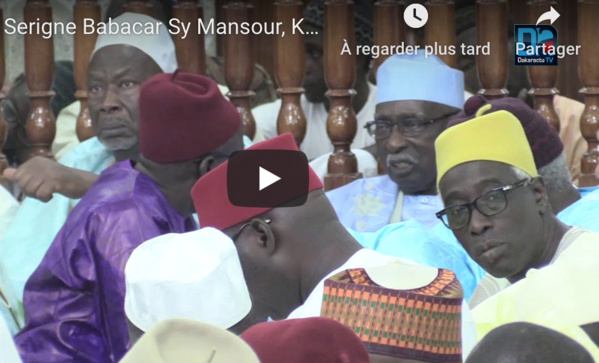 Serigne Babacar Sy Mansour, Khalif général des tidianes : « Le Coran est infalsifiable »