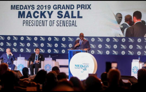 Thierno LÔ et  la coalition ADIANA félicitent le Président Macky SALL pour le prix « Medays »