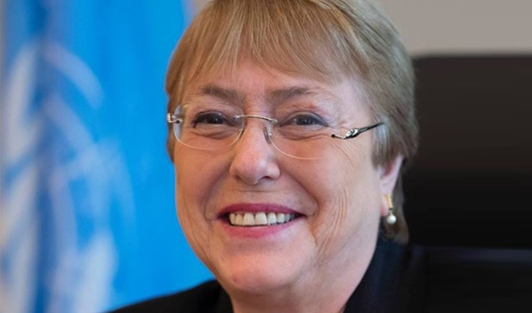 VIOLENCES BASÉES SUR LE GENRE : MICHELLE BACHELET PLAIDE POUR L’APPLICATION DES LOIS VIOLENCES BASÉES SUR LE GENRE : MICHELLE BACHELET PLAIDE POUR L’APPLICATION DES LOIS