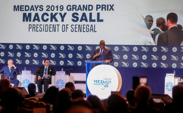 Récompense : le président Macky Sall a reçu le prix MEDays 2019 au Maroc