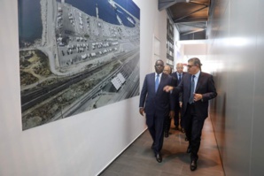 Avant de faire cap sur Dakar, le Pr Macky Sall a visité le Port de TANGER Avant de faire cap sur Dakar, le Pr Macky Sall a visité le Port de TANGER