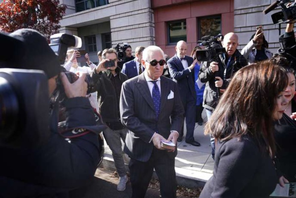 Enquête russe : Roger Stone, fidèle de Trump, reconnu coupable de mensonge au Congrès