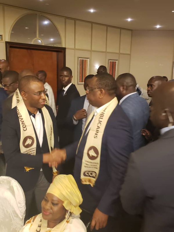 Le ministre Amadou Hott intervenant au panel de haut niveau des cadres APR Le ministre Amadou Hott intervenant au panel de haut niveau des cadres APR