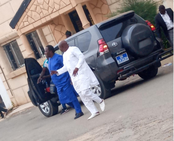 Seydina Fall Boughazeli est arrivé à la section de recherche de la Gendarmerie. Seydina Fall Boughazeli est arrivé à la section de recherche de la Gendarmerie.