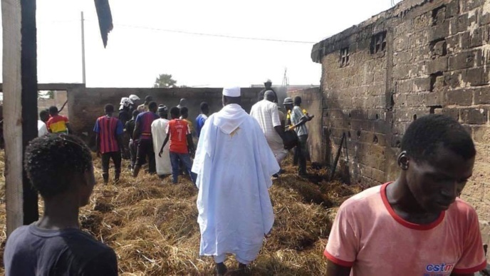 Incendie chez Imam Alioune NDAO Incendie chez Imam Alioune NDAO