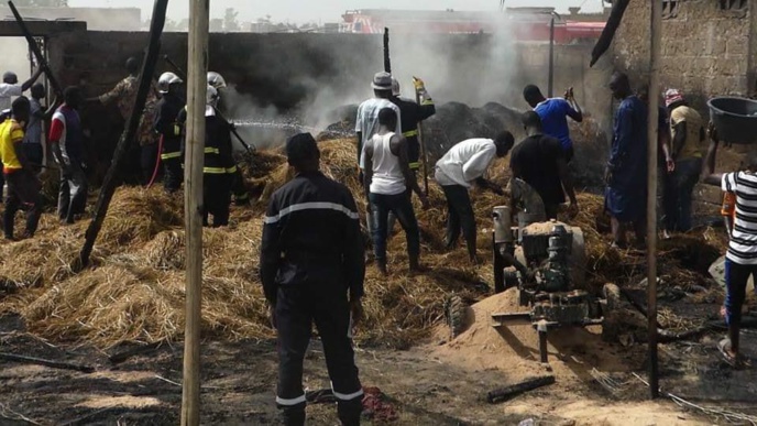 Incendie chez Imam Alioune NDAO Incendie chez Imam Alioune NDAO
