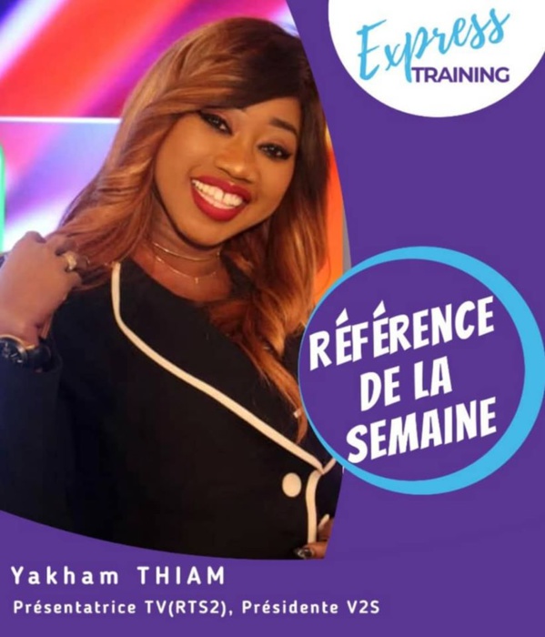 Yakham Thiam présentatrice TV à la  RTS 2, parcours d'une combattante (Portrait)