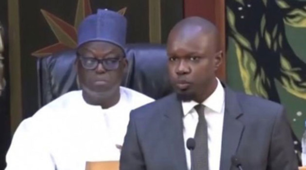 Ousmane SONKO : « Pour Un Ouvrage De 354 Milliards, Eiffage Investit 65 Milliards Et Exploite Pour 30 Ans » Ousmane SONKO : « Pour Un Ouvrage De 354 Milliards, Eiffage Investit 65 Milliards Et Exploite Pour 30 Ans »