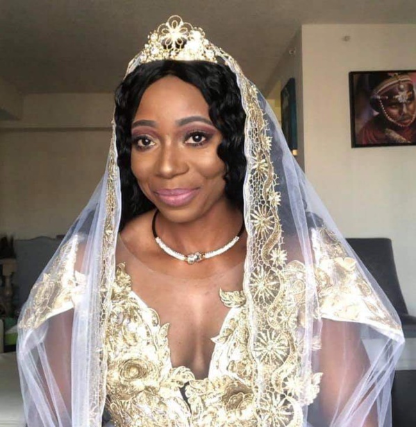 L'athlète Sénégalaise Adja Henriette se "pend" L'athlète Sénégalaise Adja Henriette se "pend"