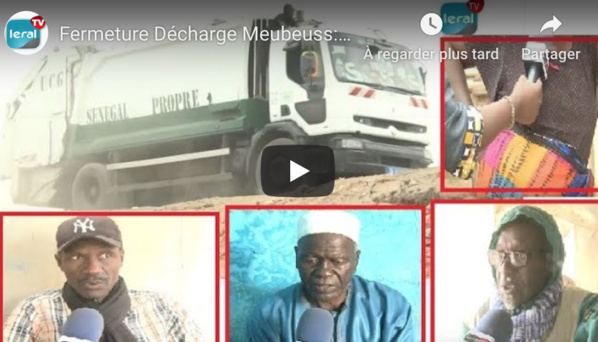 VIDEO / Fermeture de Mbeubeuss - La surprenante réaction des habitants de Malika: "Si lané doundalé...." VIDEO / Fermeture de Mbeubeuss - La surprenante réaction des habitants de Malika: "Si lané doundalé...."