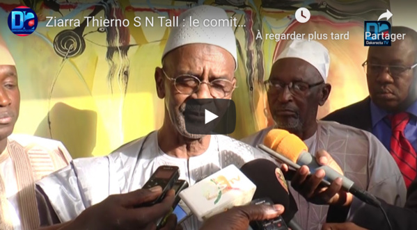 Ziarra Tierno S N Tall : Le comité d'organisation satisfait des engagements de l’État. Ziarra Tierno S N Tall : Le comité d'organisation satisfait des engagements de l’État.