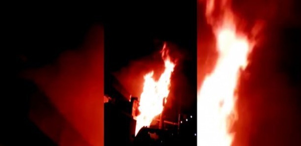 Mbour : un incendie dans une station service fait un mort
