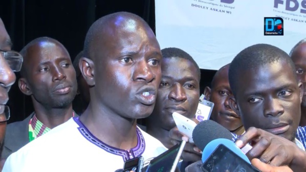 Détention des membres de NIO LÀANK : Le FDS soupçonne "une méthode dictatoriale pour étouffer une contestation populaire grandissante" Détention des membres de NIO LÀANK : Le FDS soupçonne "une méthode dictatoriale pour étouffer une contestation populaire grandissante"