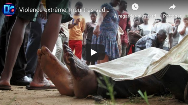 Violence extrême, meurtres sadiques : La population terrorisée par la fréquence des drames... Violence extrême, meurtres sadiques : La population terrorisée par la fréquence des drames...