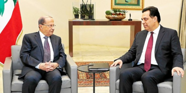 Au Liban, le gouvernement du Premier ministre Hassan Diab dévoilé Au Liban, le gouvernement du Premier ministre Hassan Diab dévoilé
