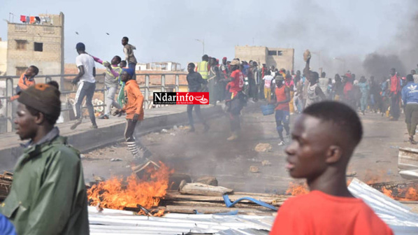 Explosion de colère sur Langue de Barbarie ... (photos)