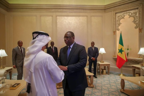 URGENT-Le Pr Macky Sall reçu par son altesse Cheikh Mohamed ben Rachid Al Maktoum