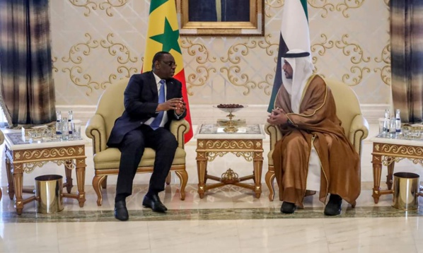 URGENT-Le Pr Macky Sall reçu par son altesse Cheikh Mohamed ben Rachid Al Maktoum