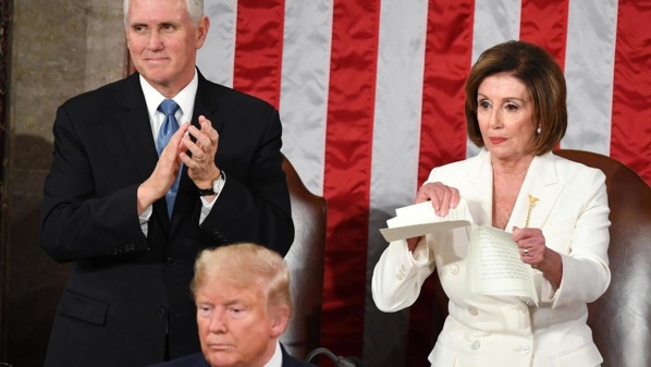 États-Unis: pourquoi Nancy Pelosi a déchiré le discours de Donald Trump