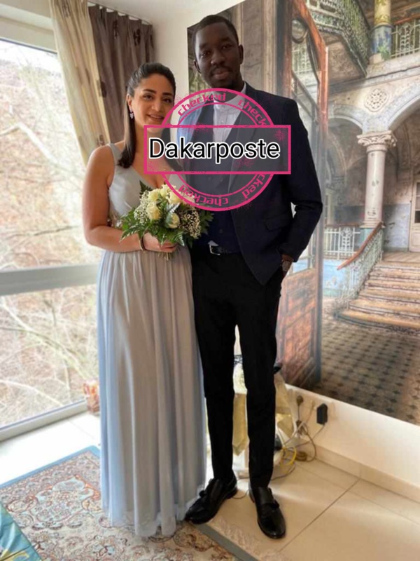 "L'inspecteur Ndione" de la série "Moeurs" finalement marié avec une...Allemande "L'inspecteur Ndione" de la série "Moeurs" finalement marié avec une...Allemande