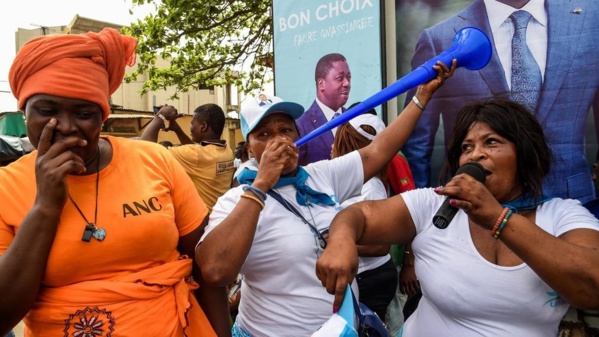 Togo : le président Gnassingbé reconduit pour un quatrième mandat contesté par l'opposition Togo : le président Gnassingbé reconduit pour un quatrième mandat contesté par l'opposition