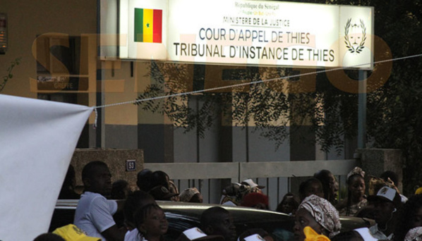 Tribunal de Thiès : Les travailleurs ont observé ce lundi, un arrêt de travail
