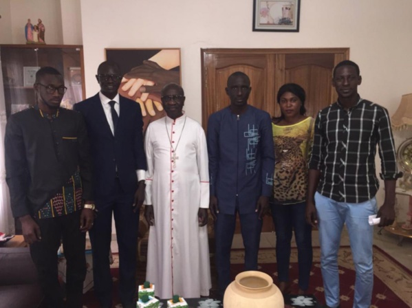 [Photos] Dr Babacar Diop reçu par le cardinal : Théodore A. Sarr "préoccupé" par la situation de Guy Marius Sagna