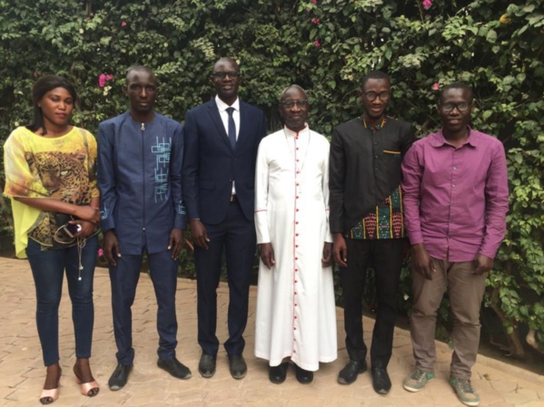 [Photos] Dr Babacar Diop reçu par le cardinal : Théodore A. Sarr "préoccupé" par la situation de Guy Marius Sagna