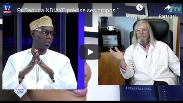 VIDEO - Pr. Daouda Ndiaye : « Le Dr. Raoult a tout mon respect mais… » VIDEO - Pr. Daouda Ndiaye : « Le Dr. Raoult a tout mon respect mais… »