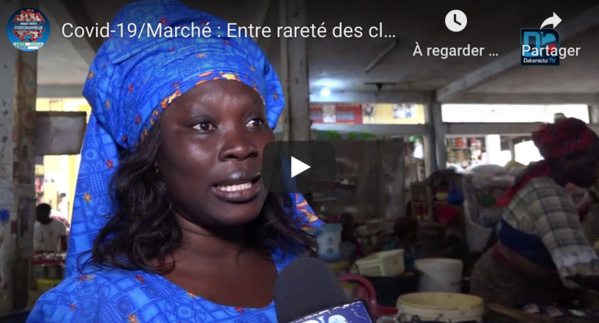 Covid-19 et le Marché / Entre rareté des clients et cherté des produits : Le calvaire quotidien des femmes au foyer et marchands.