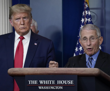 USA: Anthony Fauci, der Arzt, der sich gegen Donald Trump stellt USA: Anthony Fauci, der Arzt, der sich gegen Donald Trump stellt