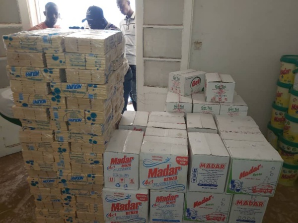 Covid-19 / Mankeur Ndiaye apporte son soutien à Dagana. Covid-19 / Mankeur Ndiaye apporte son soutien à Dagana.